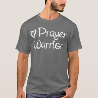 Camiseta Dizendo Fé do Guerreiro de Oração Inspirador veja