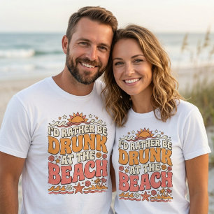 Camiseta Dizendo Gráfico Divertido e Sarcástico de Verão na