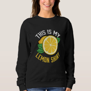 Camiseta Dizendo Irônico Limão Limonada de Verão Frutas