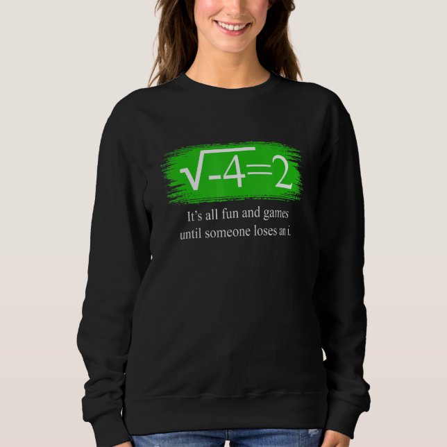 Camiseta dizendo matemática números complexos 1 (Frente)