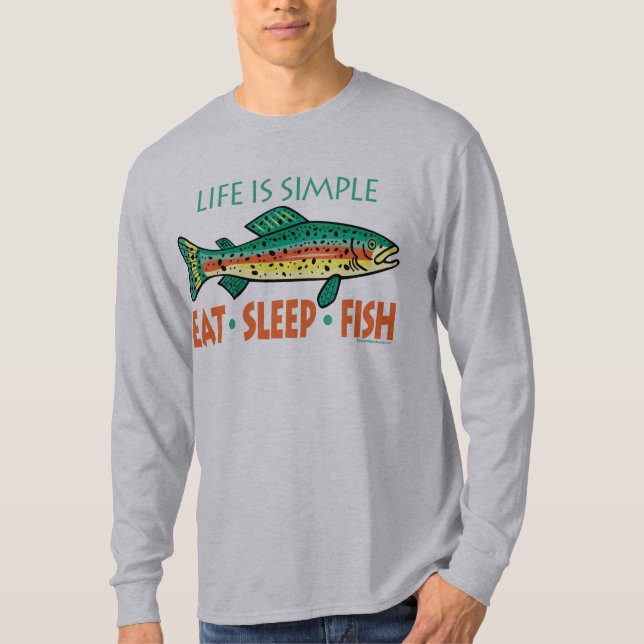 Camiseta Dizendo Pesca Engraçado (Frente)