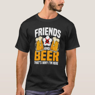 Camiseta Dizendo por um fã anti-futebol, só por causa do me