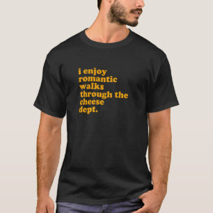 Camiseta Dizendo queijo Gouda Feta Cheddar Foodie 1