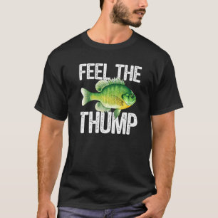 Camiseta Dizendo sobre Pesca de Bluegill Gráfico de Peixe d