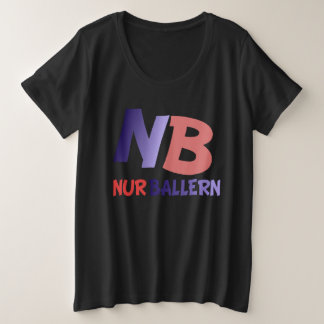 Camiseta Dizendo Techno Saufen Dia dos Pais Nur Ballern Ger