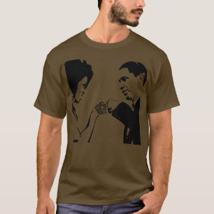 Camiseta DIZER ALTO Obama Fist Bump