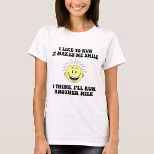 Camiseta Dizer bonito do corredor