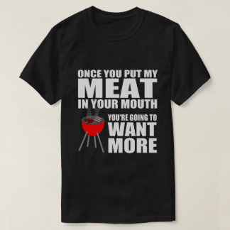 Camiseta dizer divertido do CHURRASCO
