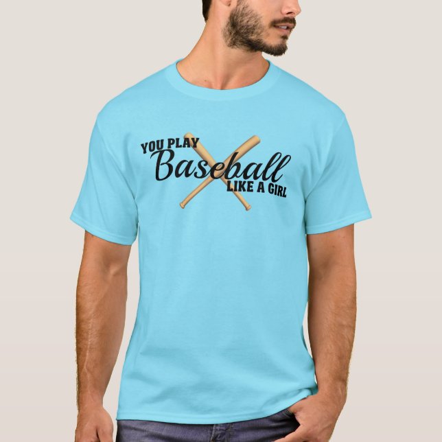Camiseta Dizer do basebol (Frente)