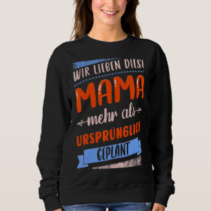Camiseta Dizer Em Alemão Para A Mãe, Para O Dia de as mães