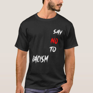 Camiseta dizer não ao racismo