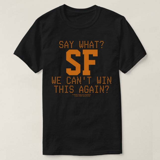 CAMISETA DIZER O QUÊ? (Frente do Design)