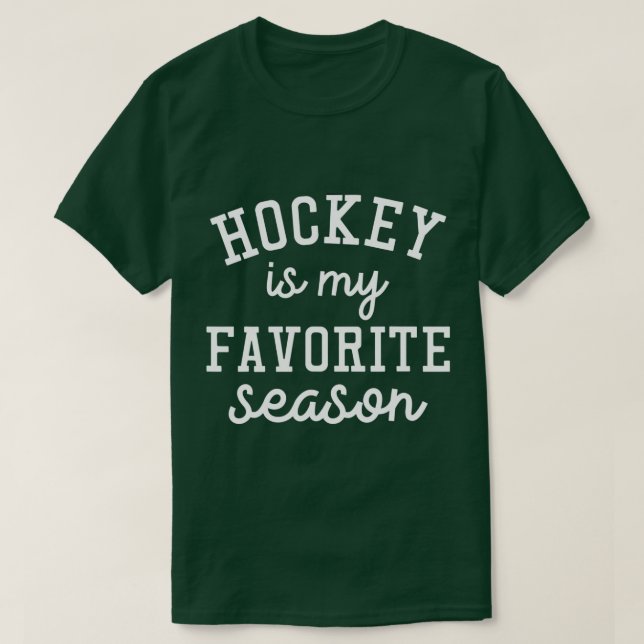 Camiseta Dizer Para Jogadores Esportivos Hockey É Meu Mar F (Frente do Design)