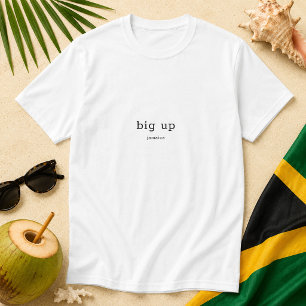 Camiseta Dizer Patois Jamaicano Grande