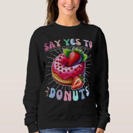 Camiseta dizer sim às rosquinhas