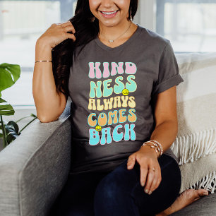 Camiseta Dizer Texto Ondulado Gentileza Citação Estética Te