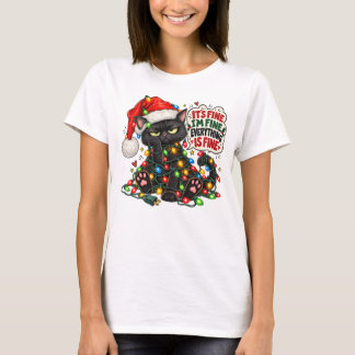 CAMISETA DIZERES DE NATAL FESTIVOS FOFOS E CAPRICHOSOS