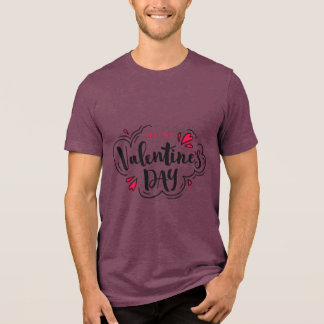 Camiseta Dizires de Tipografia do Dia dos Namorados
