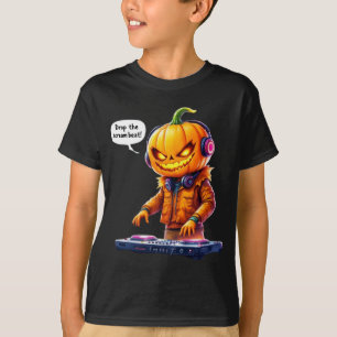 Camiseta DJ bompkin, Halloween, autora Natasha Us