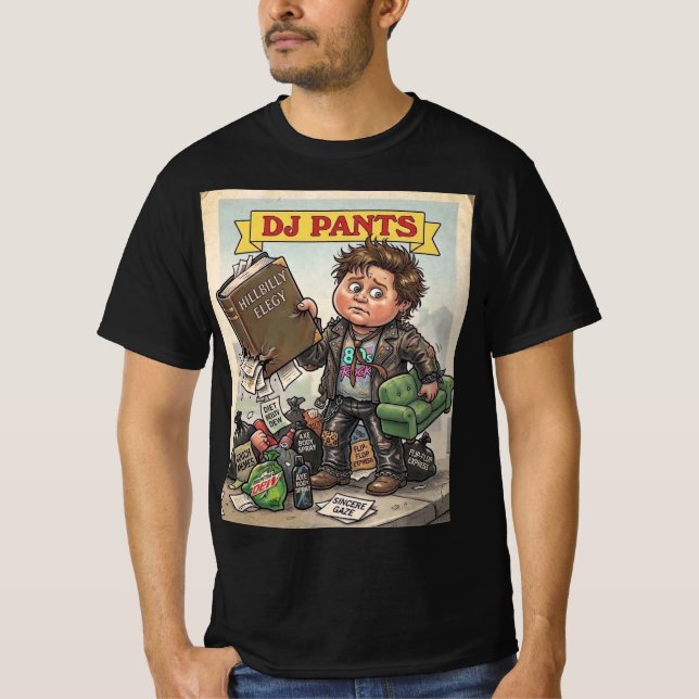 Camiseta DJ Calças (Frente)