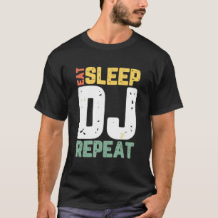 Camiseta Dj - Coma Disco Dj Dormindo Jockey Funny Deejay Vi