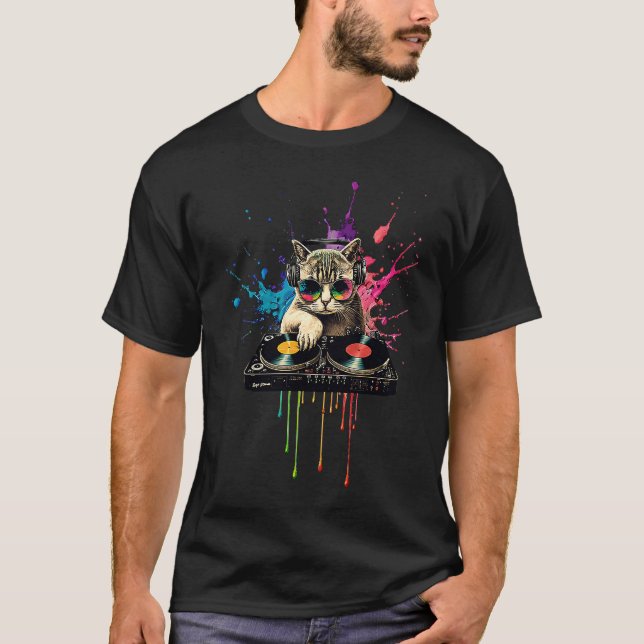 Camiseta DJ Cool cats  1 (Frente)
