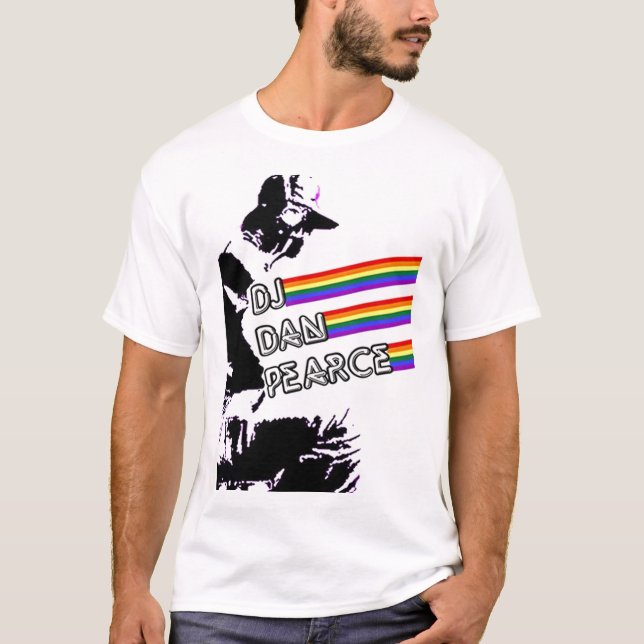 Camiseta DJ Dan Pearce (homens) (Frente)