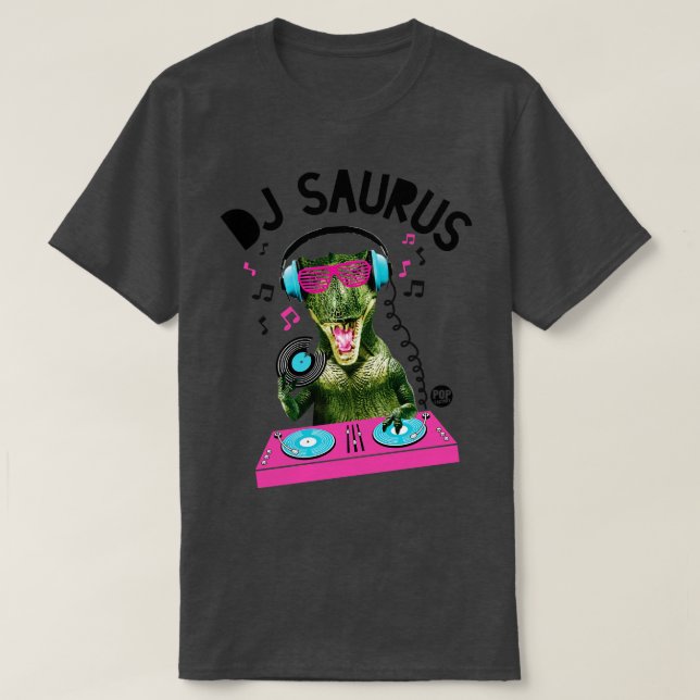CAMISETA DJ DINO (Frente do Design)