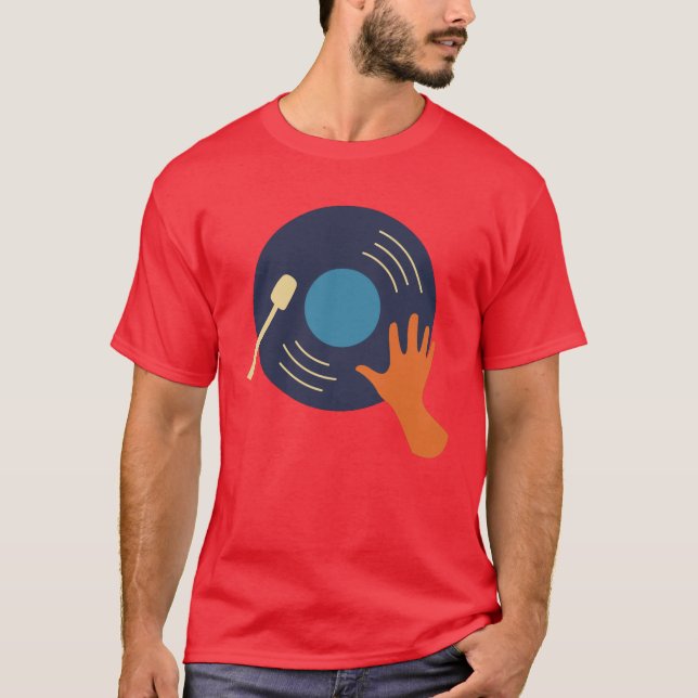 Camiseta DJ Disk Jockey (Frente)