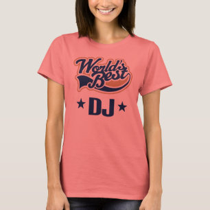 Camiseta Dj Disk Jockey Gift (Worlds Best)