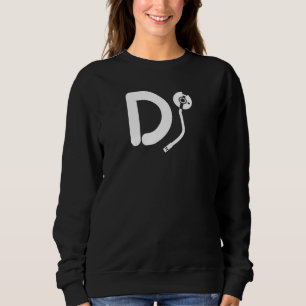 Camiseta Dj Disk Jockey T Turntable Arm Design Music Inspir