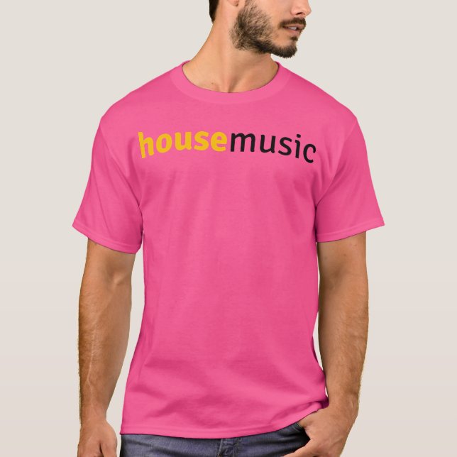 Camiseta Dj Edm Música House (Frente)