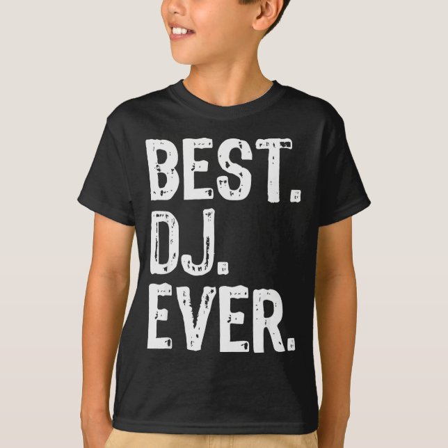 Camiseta Dj Ever Funny Gift Christmas  (Frente)