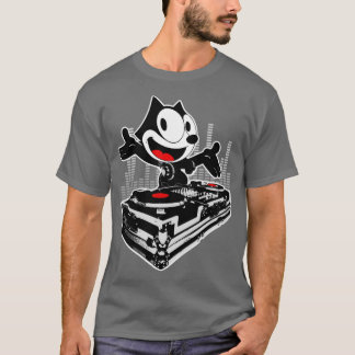 CAMISETA DJ FELIX KITTEN SCRATCHIN