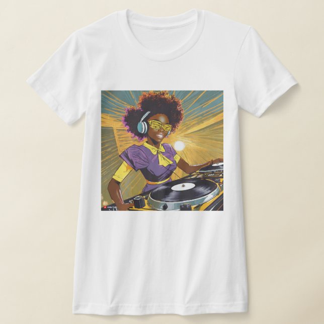 Camiseta DJ Girl Magic (Postura )