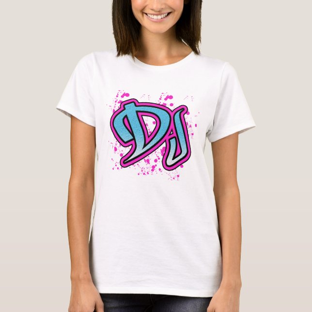 Camiseta DJ Graffiti (Frente)