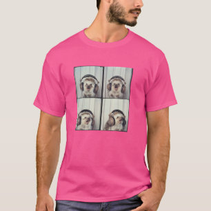 Camiseta DJ Hedgehog Ouvindo Música Pet Hedgie Legal Hed