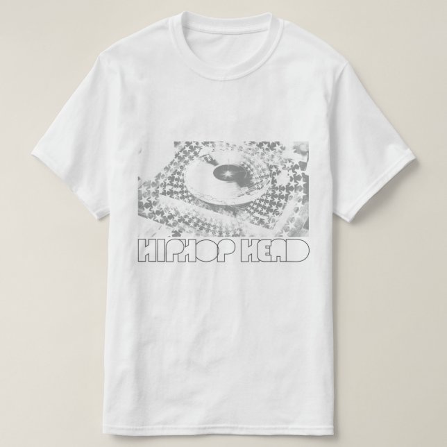 Camiseta DJ HipHop Blaster (Frente do Design)