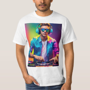 Camiseta "DJ Inked: Style Mede Música" "Beats & Ink: DJ Tat