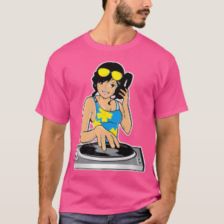 Camiseta Dj Inspiradora Hip Hop Girl