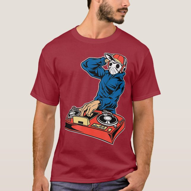 Camiseta DJ Killer Music inspirou presentes para Mixer Danc (Frente)