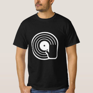 Camiseta DJ Legal Vinil Preto Álbum Tocando