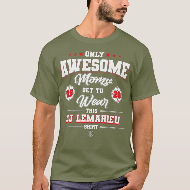 Camiseta DJ LeMahieu - Mães incríveis - Roupa - Premium (Frente)