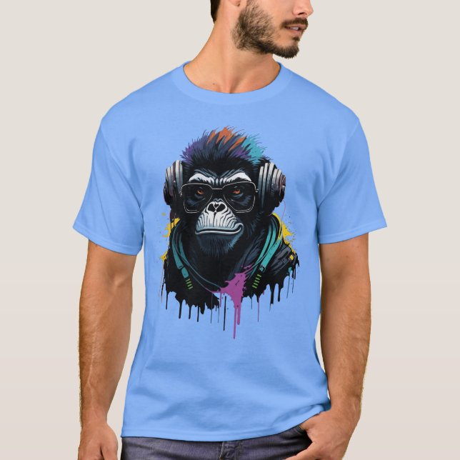 Camiseta DJ Macaco  (Frente)