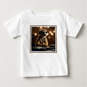 Camiseta DJ Meerkat: Rastreios na Savana,