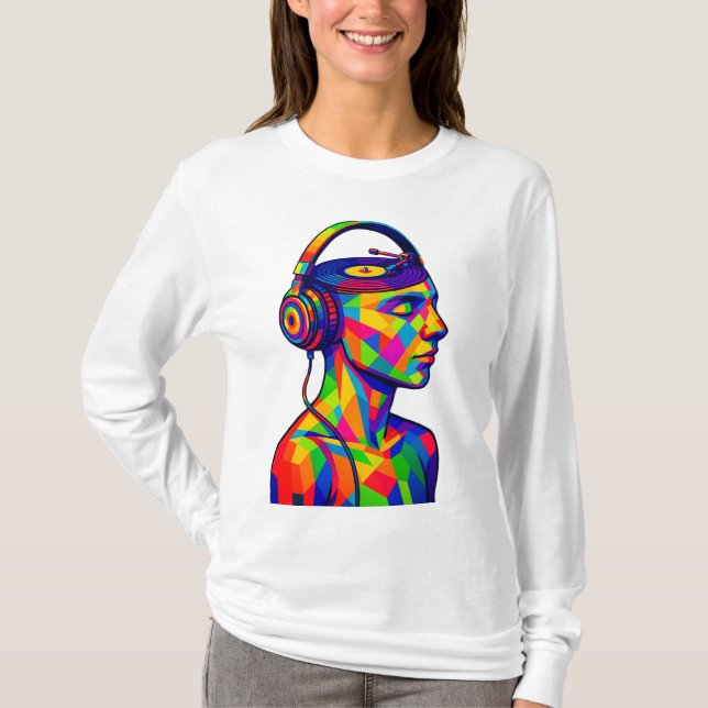 Camiseta DJ Music Lover (Frente)