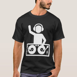 Camiseta Dj No Turntables Hoodie Club Music Party