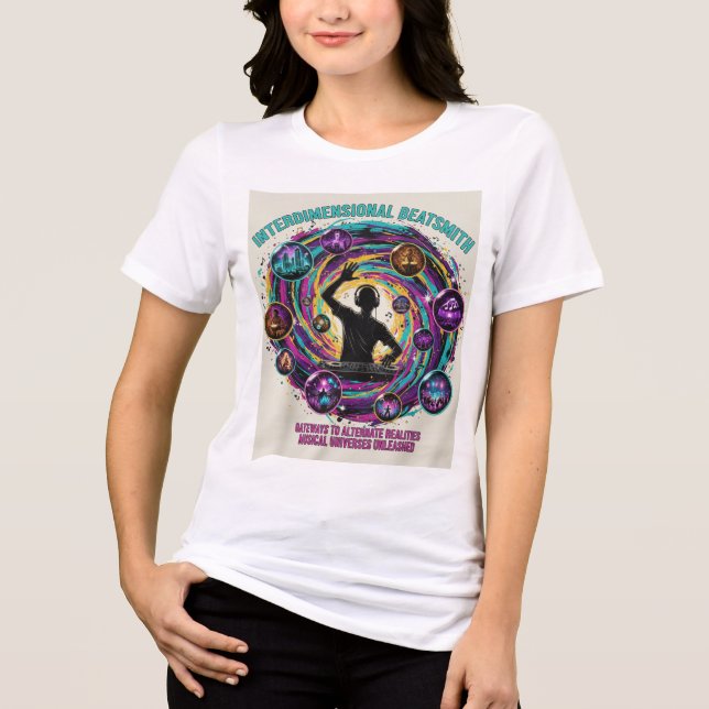 Camiseta DJ Portal Interdimensional (Frente)