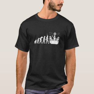 Camiseta DJ Prato De Rotações Música Disco 80s Deejay Disco