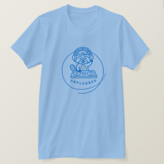 Camiseta DJ Raccoon Neon
